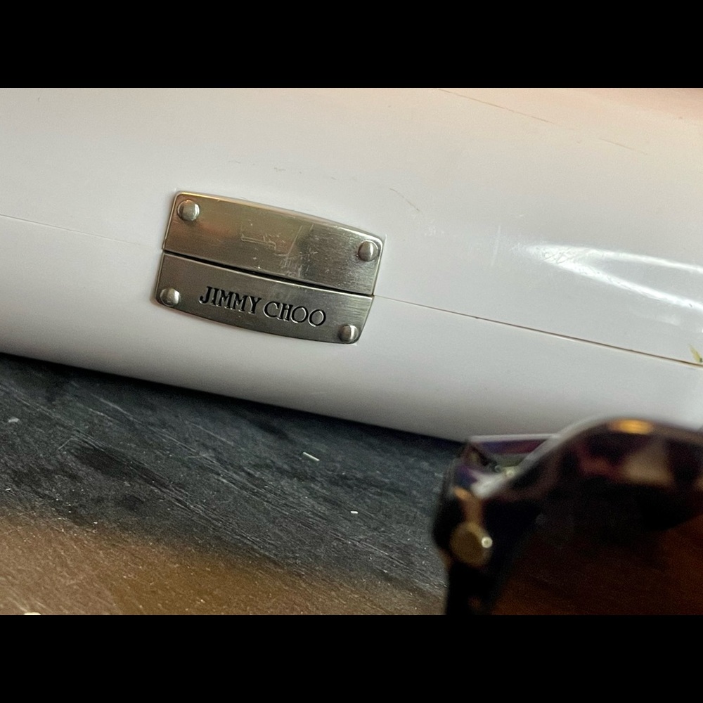 Jimmy Choo Tortoise Shell Square Framed Sunglasses - image 4